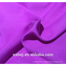 Factory cheap price 100% polyester microfiber twill peach skin solid color fabric